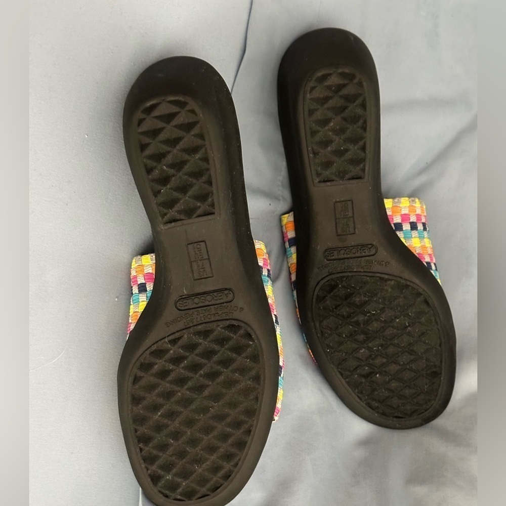Aerosoles Women's Multicolor Slide Sandals - Picture 2 of 7